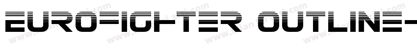 Eurofighter Outline字体转换